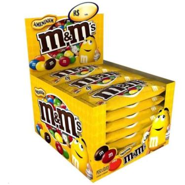 Imagem de Confeito M&M'S Amendoim 18 Unidades de 45g - Mars
