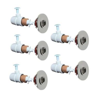 Imagem de Kit Piscina 5 Dispositivo Hidromassagem - Premium Inox 316 Industek