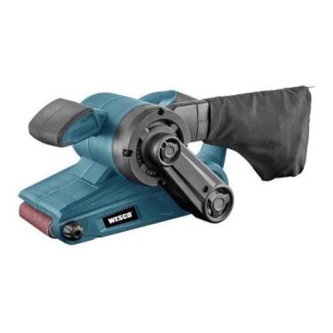 Imagem de Lixadeira de cinta 920w 76 x 533mm ws4366 wesco, 220V, PRETO/CINZA