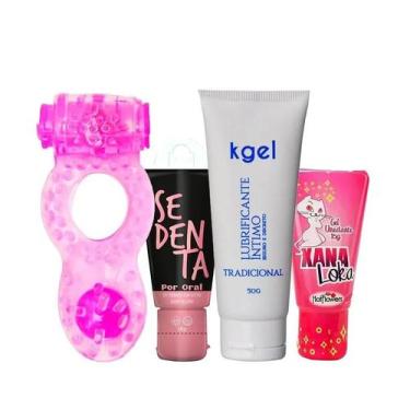 Imagem de Kit Gel Feminino Excitante Sensual, Lubrificante Íntimo a Base de Água