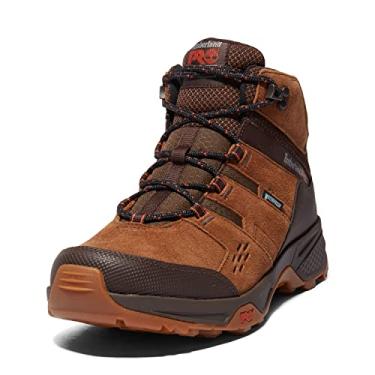 Imagem de Timberland PRO Bota masculina Switchback Lt Industrial para caminhada, Marrom/Goma, 45