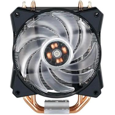 Imagem de Cooler Para Processador Cooler Master MasterAir MA410P RGB 120mm Intel