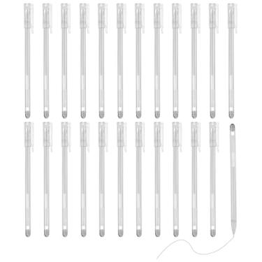 Imagem de PATIKIL 24 canetas de gel coloridas, canetas de gel pastel de ponta fina de 0,5 mm, tinta de alta luz para projetos faça você mesmo, pintura, diário, caderno, desenho de papel preto, tinta prateada de