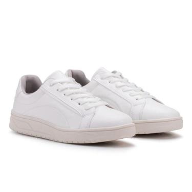 Imagem de Tenis Branco Feminino Sapatenis Sneakers Confortavel - Estilo Shoes, B