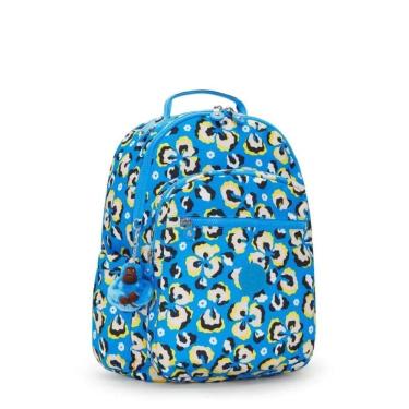 Imagem de Kipling Mochila Seoul Leopard Floral com Porta Notebook