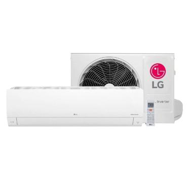 Imagem de Ar Condicionado LG AI Dual Inverter S3-W24K233C 24.000 BTUs Quente/Frio Com Proteção GoldFin 220V