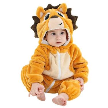 Imagem de Macacão com capuz MICHLEY Winter Animal Cosplay 24-30 meses 110 cm