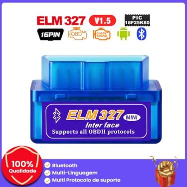 Imagem de OBD2 Scanner Bluethooth, Diagnóstico Automotivo ELM327
