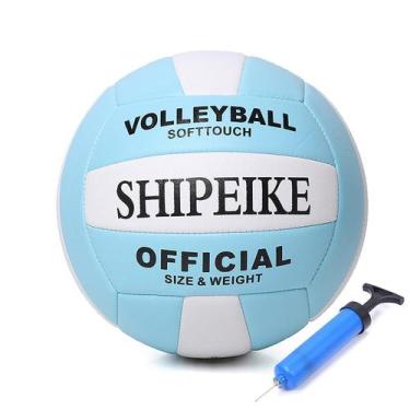 Imagem de Bola oficial de voleibol ABAJI Blue Thicker PU impermeável