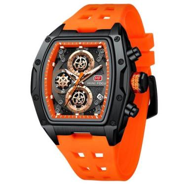 Imagem de Relógio Mini Focus Unique Tonneau Chronograph Waterproof Masculino - M