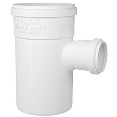 Imagem de Te 90 Esgoto Redução 100 x 50 mm Fortlev com 10