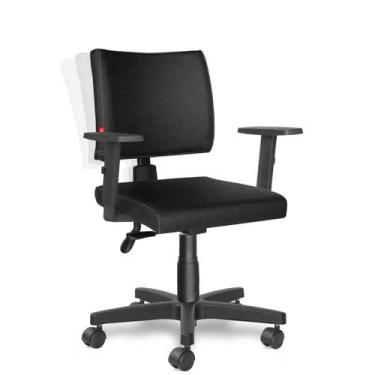 Imagem de Cadeira de Escritório Executiva Ergonômica Ideale Preta Cb 3016 Cadeir