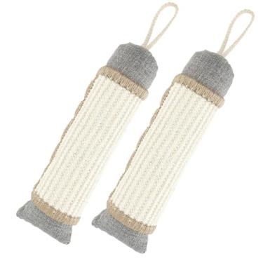 Imagem de ZJRDYYK 2 peças de brinquedo Kicker para gatos, resistente a mordidas, brinquedos engraçados para gatinhos de erva-dos-gatos, brinquedos macios para mastigar