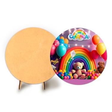 Imagem de Painel 50cm C/Elastico Dia das Crianças + Suporte MDF (CRI0010)