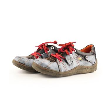 Imagem de TMA EYES Tênis feminino de couro genuíno para esportes ao ar livre, sapatos casuais, Preto, 36