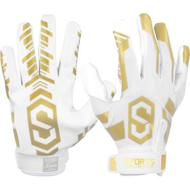 Imagem de Sports Unlimited Luvas de futebol receptor adulto clutch