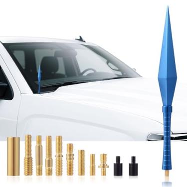 Imagem de Antena de substituição universal automotiva - Antena curta, veículo off-road, antena SUV e caminhão, acessórios personalizados para antena de carro de dardos modernos