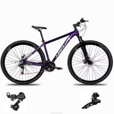 Imagem de Bicicleta Aro 29 Absolute Nero 5 Cambio Shimano Dianteiro Traseiro 24 