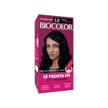 Imagem de Tinta de Cabelo Biocolor Mini Kit Preto Fundamental 1.0