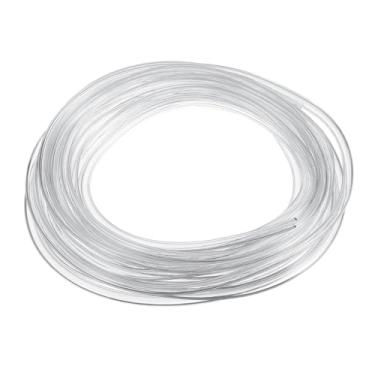Imagem de YELARXI Mangueira de PVC transparente, tubo de água de plástico flexível, mangueira de vinil leve - adequado para (jardim/piscina/bomba/aquário/tanque de peixes), 0,12" (3 mm) ID e 0,2" (5 mm) OD e 10