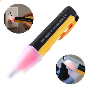 Imagem de Caneta Detectora Tensão Elétrica Medidor de Voltagem 90 a 1000v - BOMV