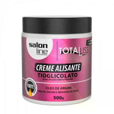 Imagem de Creme Alisante Total Liss Argan Forte Salon Line 500G