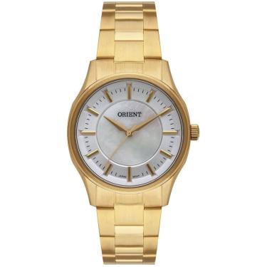 Imagem de Relógio Orient Feminino Fgss0180 B1Kx Casual Dourado