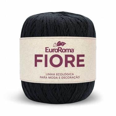 Imagem de Linha Fiore EuroRoma 8/4 150gr 500Mts, PRETO FIORE