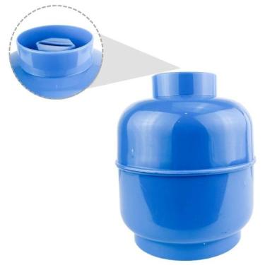 Imagem de Cofrinho Botijão Guarda Moedas Cofre Plástico Cores Diferen - Cofrinho