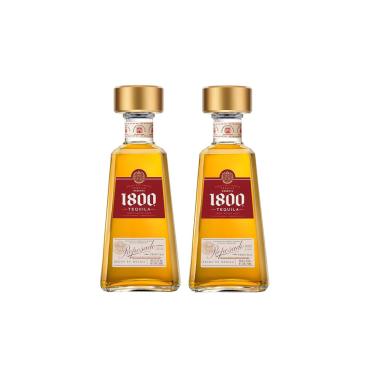 Imagem de Kit Tequila 1800 Reposado Mexicana 750ml 2 unidades
