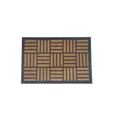 Imagem de Capacho Tapete de Entrada Fibra de Coco Borracha 40x60cm