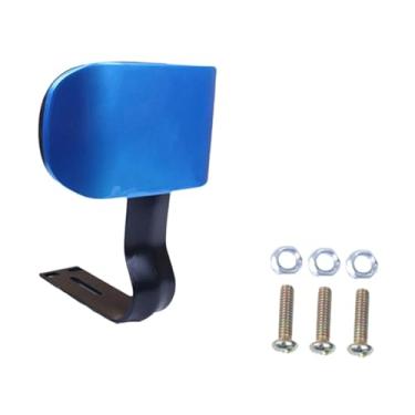 Imagem de KiBcsLic Encosto para bicicleta elétrica, encosto para passageiro, almofada para assento de bicicleta elétrica macia e conveniente, Azul