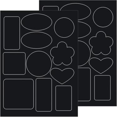 Imagem de Pndeyo 22 peças de remendos de jaqueta acolchoada, remendo de reparo de nylon autoadesivo, tamanhos mistos de formas à prova d'água para casacos, roupas, tendas, sacos de dormir, calças de esqui,