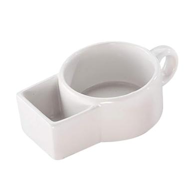 Imagem de Caneca de sopa e biscoito para lanche e molho de vegetais canecas de café da manhã com alças tigela de cereal de cerâmica prato de sopa e sanduíche utensílios de cozinha de biscoito