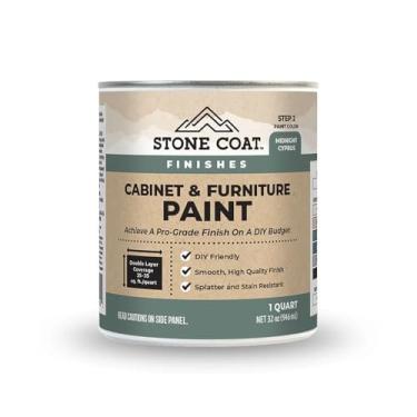 Imagem de Stone Coat tinta para armário Midnight Cypress Base Coat 946 ml