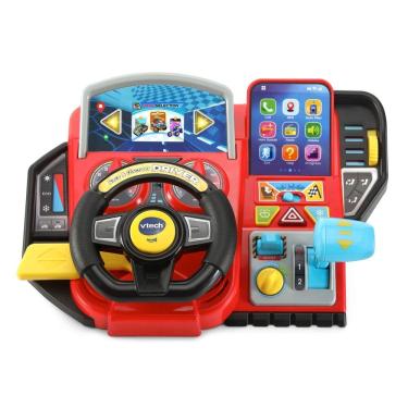 Imagem de Driving Toy VTech Race and Discover Driver para crianças de 3 a 6 anos