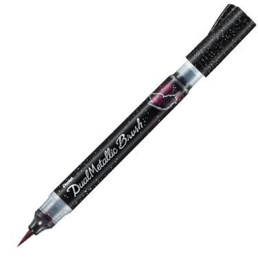 Imagem de Pentel XGFH-DA Blush metálico duplo preto + vermelho metálico