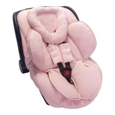 Imagem de Capa Anatômica Para Bebê Conforto Exclusivo Waffle 100% Algodão - 002 