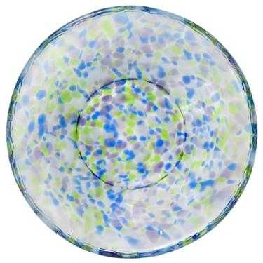 Imagem de Prato de vidro feito à mão de 10 cm - Prato pequeno japonês para joias, molho, aperitivos ou exibição - inspirado na natureza, feito no Japão (1, Shizuku)