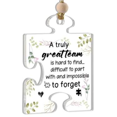 Imagem de Presentes de agradecimento da equipe para colegas funcionários líderes de equipe, aposentadoria despedida despedida elefante branco festival Dia de Ação de Graças Natal, enfeites decorativos de