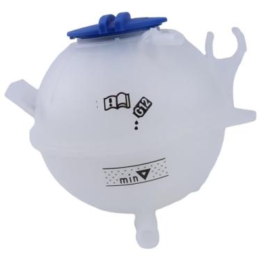 Imagem de Czomoizc Tanque de transbordamento de refrigerante do radiador 1K0121407A compatível com Audi A3 Q3 TT Volkswagen Passat Beetle Jetta Golf CC Eos Tiguan