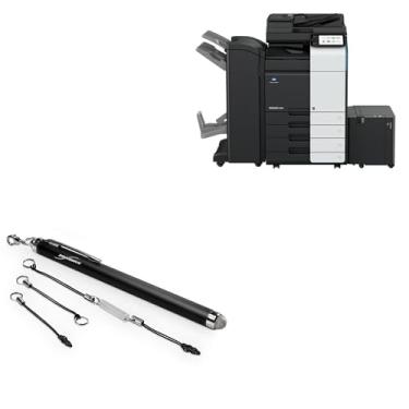 Imagem de BoxWave Caneta Stylus compatível com Konica Minolta bizhub 360i - Caneta Stylus capacitiva EverTouch, ponta de fibra capacitiva Stylus - Jet Black