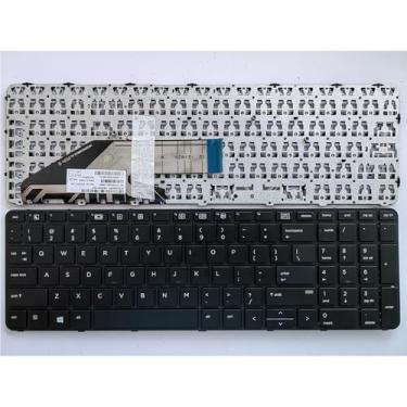 Imagem de Siakoocty Teclado de substituição de layout dos EUA para teclado HP Probook 450 G5 455 G5 470 G5 sem moldura retroiluminada US L00739-001 L09593-001 L01028-001 L01027-001 925741-001