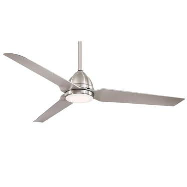 Imagem de Ventilador de teto externo Minka Aire F753L-BNW 137.2 cm Java Led