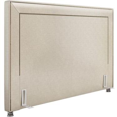 Imagem de Cabeceira Cama Box Casal 140 cm P05 Berlim Facto Dunas Pérola - Lyam D