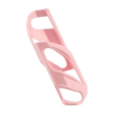 Imagem de Colaxi Auxílio de aderência para badminton: aprimore suas habilidades. Leve e portátil, este acessório corrige a postura e ajuda a praticar atividades ao ar, Rosa