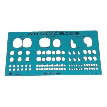 Imagem de Gabarito Arquitetura Auditórios Trident A-24