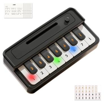 Imagem de Piano Pequeno - Portátil Para Educação Musical Inicial,Teclado Elétrico Infantil, Instrumentos Musicais para Crianças | para Interior Exterior Viagem e Jardim de