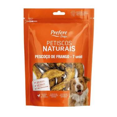 Imagem de Petisco Prefere Natural Pescoço de Frango Desidratado para Cães com 7 