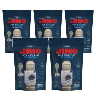 Imagem de Kit 5 Jimo Limpa Máquinas Concentrado Detergente Uso Geral 10x20g Remo